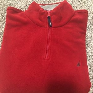 Men’s Nautica V-neck fleece sweater. XXL
